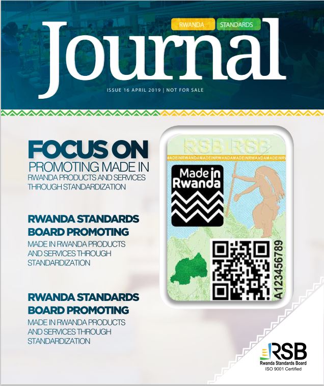 RSB STANDARDS JOURNAL 2020