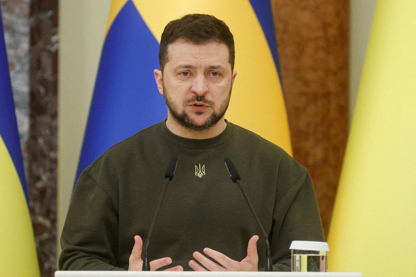 ZELENSKIY SAYS HE IS WILLING TO GIVE UP PRESIDENCY IF IT MEANS PEACE IN UKRAINE.