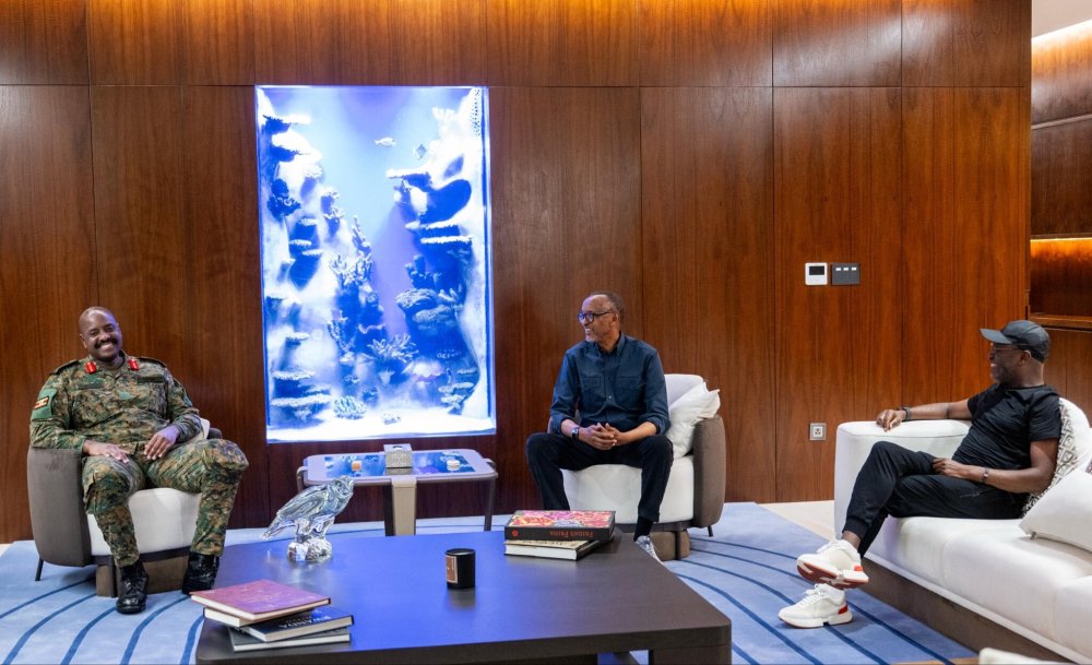 President Kagame, Uganda’s Gen. Muhoozi hold talks on bilateral ties, regional security