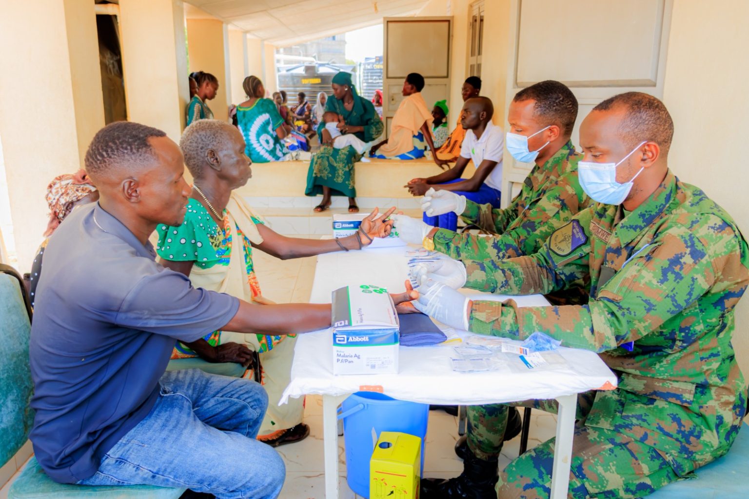 Rwanda peacekeepers provide free medical care to 946 people in South Sudan
