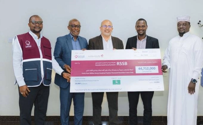 Qatar Charity health insurance project benefits 14,904 people in Rwanda